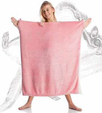 Se KANGURU Momonga Børne Rose Plaid/Tæppe ✔ Kæmpe udvalg i KANGURU ✔ Hurtig levering: 1 - 2 Hverdage samt billig fragt - Varenummer: MMA-2131228 og barcode / Ean: &
